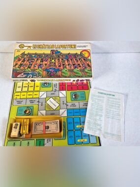 Le Château La Fortune Parker Brothers Board Game Vintage